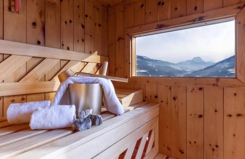 Kitzbuehel Cabin | Apartment mit privater Sauna in Kirchberg in Tirol bei Kitzbühel in Traumlage