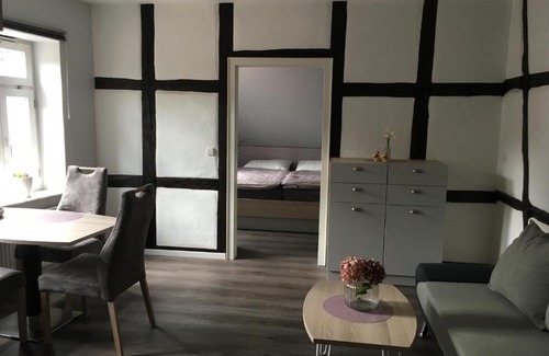 Hagen am Teuteburger Wald Apartment | Apartment - Mitten im Ortskern, Fachwerkhaus