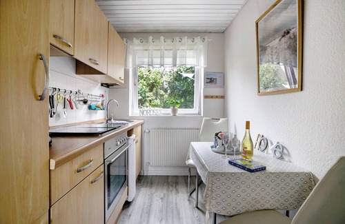 Bredstedt Apartment | Apartment 'Nordsee-Ferienwohnung Halligland' with Terrace, Private Garden and Wi-Fi