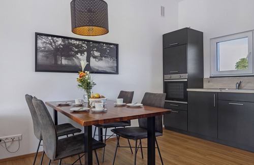 Unterschwarzach Apartment | Apartment 'Panorama' with Private Terrace, Balcony and Wi-Fi
