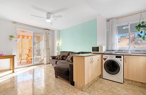 Chilches Apartment | Apartment 'Playa De Chilches' with Private Terrace and Balcony