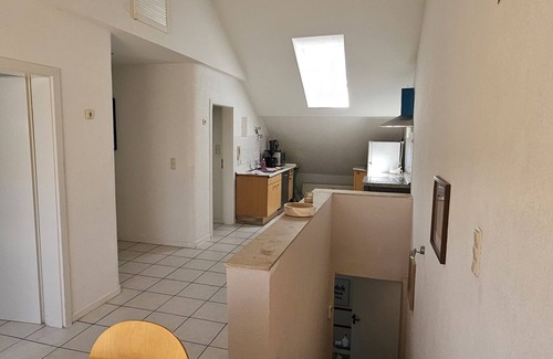 Wolfsanger Apartment | Apartment-Private Bathroom-Courtyard view-Apartment für 4 Personen