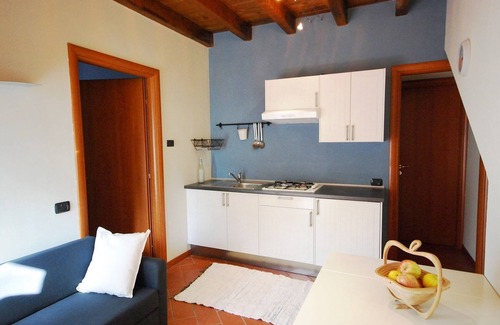 Salo Apartment | Apartment 'Residence Le Parti' with Mountain View, Shared Pool and Wi-Fi