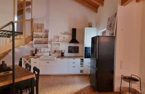 Hassfurt Apartment | Apartment 'Stützenmühle' with Private Terrace and Wi-Fi