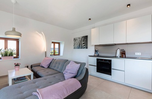 Limburg an der Lahn Apartment | Apartment 'Suite Marienborn' with Mountain View, Private Terrace and Air Conditioning