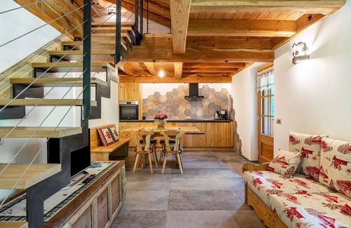 Rabbi Apartment | Apartment 'Sussurro Del Ruscello' with mountain view, shared garden and Wi-Fi