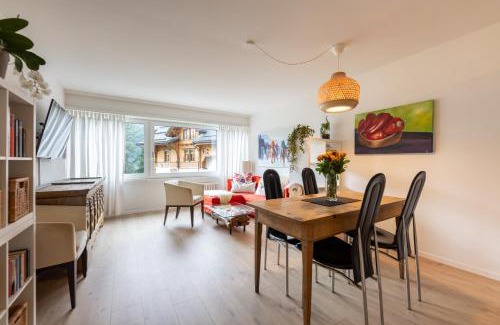 St. Moritz Apartment | Apartment Tinus - Toplage in Sankt Moritz Dorf