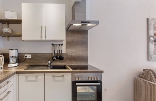 Ortsmitte Apartment | Apartment 'Typ 4' with Shared Garden, Balcony and Wi-Fi