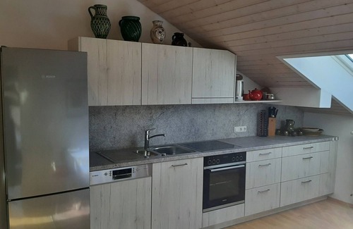 Prien am Chiemsee Apartment | Apartment with 1 sep. Bedroom, southwest-facing roof terrace, 58 sqm
