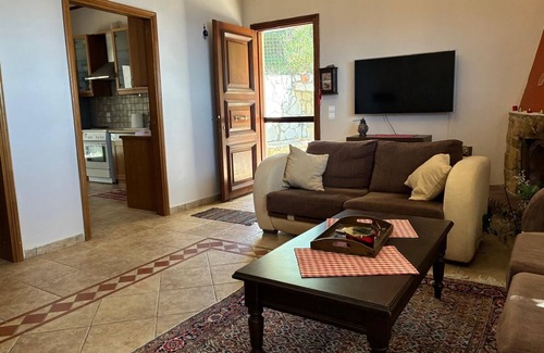 Kitries Apartment | Apartment with exceptional sea views, located in Greece's Peloponnese region.