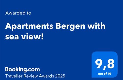 Fyllingsdalen Apartment | Apartments Bergen with sea view!