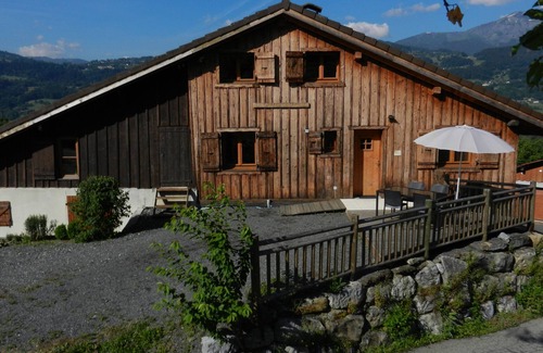 Passy Apartment | Apartments with terrace overlooking Mont Blanc, 2 bedrooms, in a renovated farmhouse.