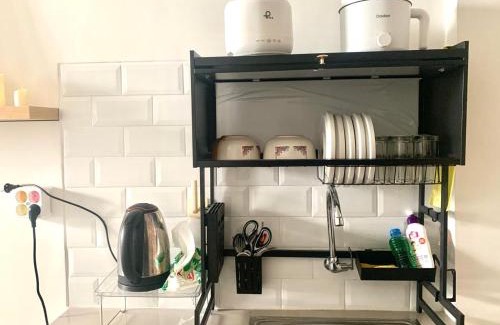 Makassar Apartment | Apateu Studio Sharia - Unit lengkap, tinggal bawa koper! at Apartemen Bandaraya Tallasa City