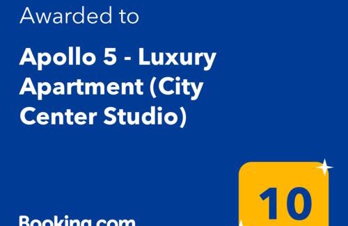 Katerini Apartment | Apollo 5 - Luxury Apartment (City Center Studio)