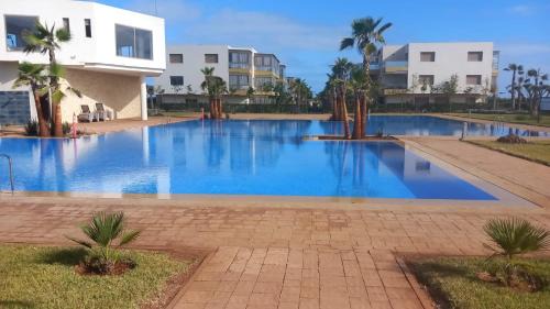 Lamharza Essahel Apartment | Appart Blue Beach Sidi Rahal 2 chambres et salon