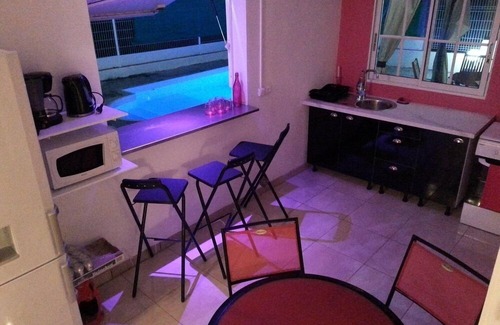 Riviere-Salee Apartment | Appart'Corail. Villa bottom Pool T3