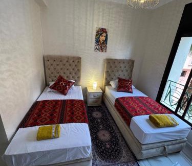 Gueliz Apartment | Appart Dar Lakbira in Gueliz with pool
