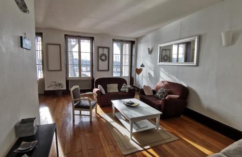 Bourgogne Apartment | Appart Gîte Les Oiseaux- face Loire Quai du Châtelet