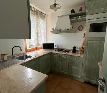 Torre del Pozzo Apartment | Appartamento in villa con vista mare