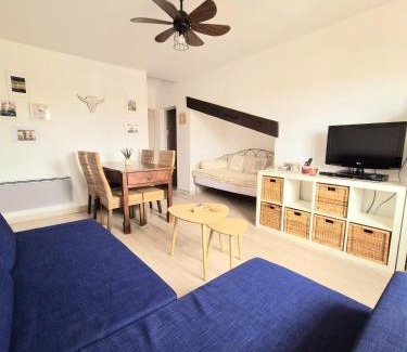 Saintes-Maries-de-la-Mer Apartment | Appartement T2, proche plage, climatisé et parking privé