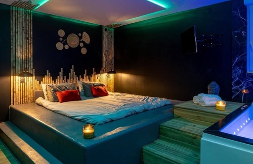Charleville-Mezieres Apartment | Appartement Bien Être Avec Sauna et Baignoire Balneo