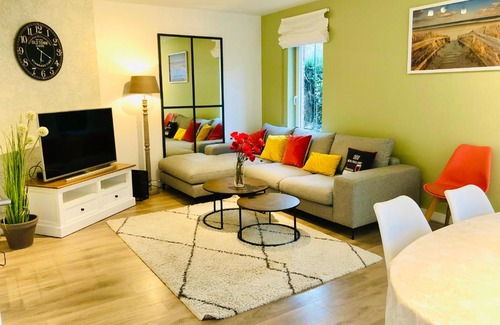Mont-Saint-Jean Apartment | Appartement Amandine with garden close to Waterloo