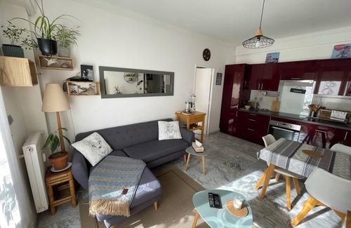 Le Ray Apartment | Appartement au Calme/Cosy 3p à Moins de 15min en Tram du Centre Ville/plage