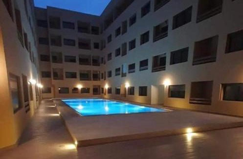 Hivernage Apartment | Appartement centre ville Gueliz avec Balcon vue piscine