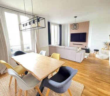 Saint-Gratien Apartment | Appartement chaleureux et lumineux en plein centre, à 10 min du RER