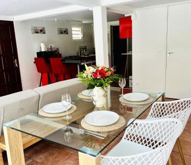 Petit-Bourg Apartment | Appartement charmant à Petit-Bourg/73 m²/Vue sur jardin