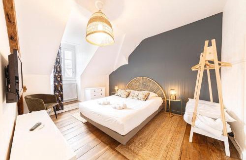 Dinan Apartment | Appartement cosy 4 pers Dinan avec Wifi