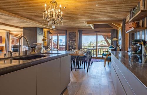 Cognet Apartment | Appartement de luxe à l'Alpe d'Huez, sur les pistes, terrasses, parking, 175m² pour 8 personnes - FR-1-645-37