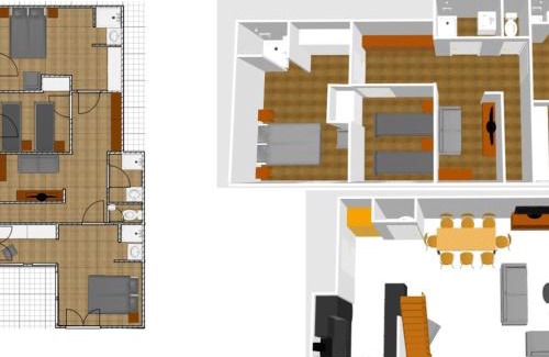 Le Cret Apartment | Appartement de Standing en Duplex à Val-d'Isère avec Balcon, Parking et Wifi - FR-1-694-22