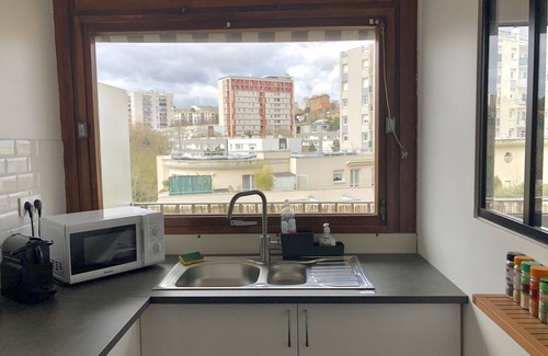 Fontenay-aux-Roses Apartment | Appartement Cosy Avec vue et Long Balcon
