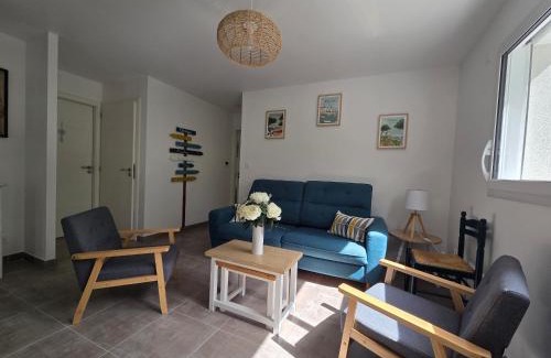 Saint-Brevin-les-Pins Apartment | Appartement neuf 62 m², 5 couchages, à 250 m de la plage - balcon, jardin privé, et parking inclus - FR-1-364-111