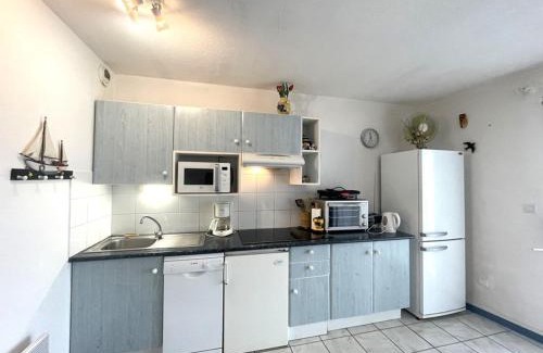 Vieux-Boucau-les-Bains Apartment | Appartement central pour 6 pers. avec animaux admis et parking - FR-1-379-141