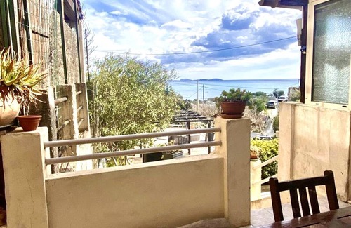 Niolon Apartment | Appartement Laura. Terrasse, vue mer