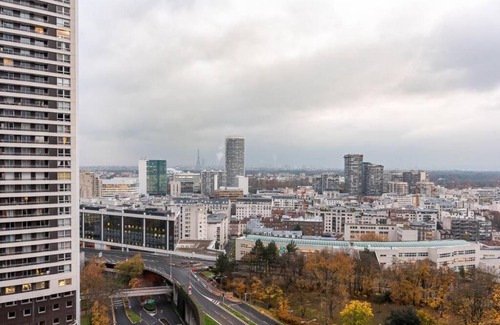 Puteaux Apartment | Appartement luxueux vue Tour Eiffel - Defense