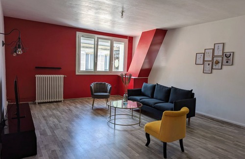 Villers-Cotterets Apartment | Appartement Spacieux et Lumineux au Coeur du Centre Ville