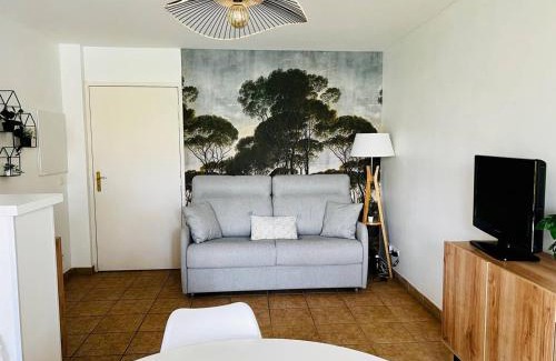Cambo-les-Bains Apartment | Appartement T2 à Cambo-les-Bains, RDC, piscine, proche thermes, wifi, parking privé, non-fumeur. - FR-1-495-33