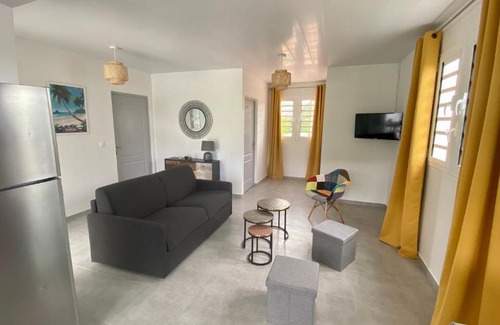 Les Anses-d'Arlets Apartment | Appartement vue mer Chez Ti Louis - Grande Anse