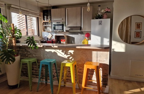 Plaisance Apartment | Appartement vue Tour Eiffel et Piscine