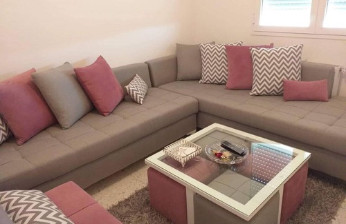 El Aouina Apartment | Appartementement s + 3 richly furnished in very beautiful secure residence.