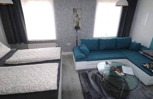 Berka Apartment | Appealing apartment in Sondershausen with a terrace