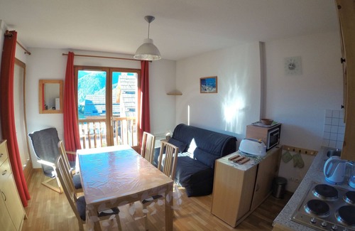 Arvieux Apartment | APT * 4 people, the slopes at the end of the skis, the swimming pool within reach