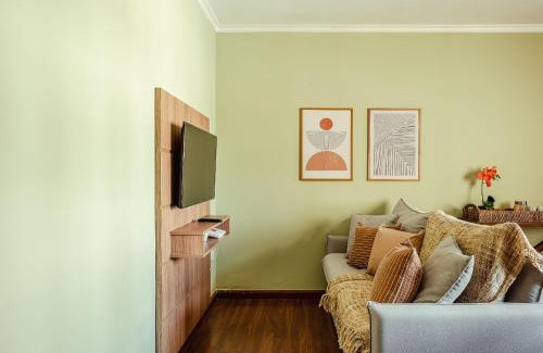 Capivari Apartment | Apt Centrinho de Capivari | lareira + pet friendly