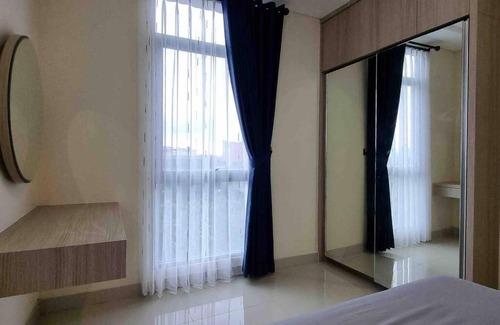Ragunan Apartment | Apt Pejaten Park 1BR Khaki with SmartTv and Pool
