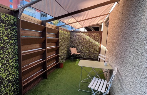 Meythet Apartment | Apt terrace in Meythet beautiful exposure bedroom and separate toilet 4 per max