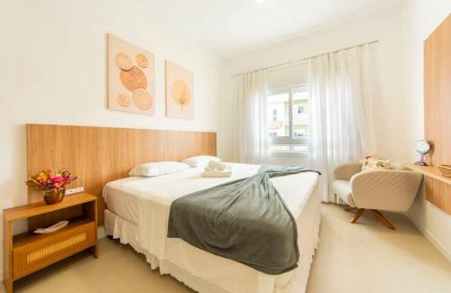 Campeche Norte Apartment | Apto Charmoso com Piscina no Campeche AR9821