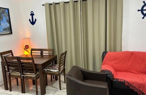 Asturias Apartment | Apto confortável, Praia das Astúrias 5 min a pé, garagem, 2 quarto ar, suíte, wi-fi